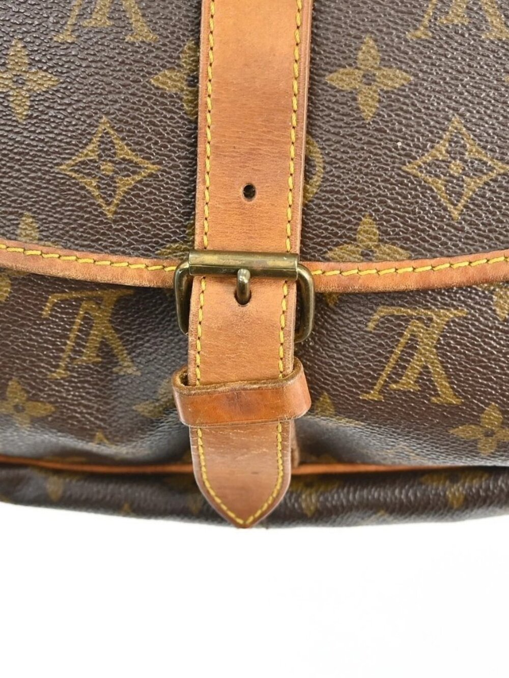 LOUIS VUITTON SAUMUR 35 SHOULDER BAG MONOGRAM - Picture 11 of 16